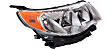 2011 Subaru Forester - Driver and Passenger Side Halogen Headlight, With bulb(s), OE Replacement