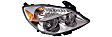 2009 Saturn Aura - Driver and Passenger Side Halogen Headlight, With bulb(s), OE Replacement, Sedan
