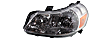 Driver and Passenger Side Halogen Headlight, Without bulb(s), OE Replacement