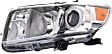 2015 Scion xB - Driver and Passenger Side Halogen Headlight, Without bulb(s), OE Replacement