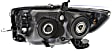 2015 Scion xB - Driver and Passenger Side Halogen Headlight, Without bulb(s), OE Replacement