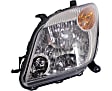 2006 Scion xA - Driver and Passenger Side Halogen Headlight, Without bulb(s), OE Replacement