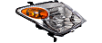 2006 Scion xA - Driver and Passenger Side Halogen Headlight, Without bulb(s), OE Replacement