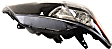 Driver and Passenger Side Halogen Headlight, Without bulb(s), OE Replacement