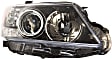 Driver and Passenger Side Halogen Headlight, Without bulb(s), OE Replacement, CAPA Certified
