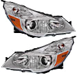 2014 Subaru Outback - Driver and Passenger Side Halogen Headlight, With bulb(s), OE Replacement