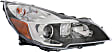 2013-2014 Subaru Legacy - Driver and Passenger Side Headlights, with Bulbs, Halogen, with wiring harness