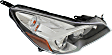 2013-2014 Subaru Legacy - Driver and Passenger Side Headlights, with Bulbs, Halogen, with wiring harness