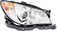 Driver and Passenger Side Halogen Headlight, With bulb(s), OE Replacement