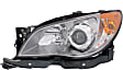 Driver and Passenger Side Halogen Headlight, With bulb(s), OE Replacement, CAPA Certified