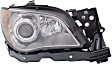 Driver and Passenger Side Halogen Headlight, With bulb(s), OE Replacement, CAPA Certified