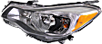 2013 Subaru Impreza - Driver and Passenger Side Halogen Headlight, With bulb(s), OE Replacement, Hatchback