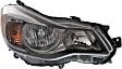 2013 Subaru Impreza - Driver and Passenger Side Halogen Headlight, With bulb(s), OE Replacement, Hatchback