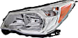 2016 Subaru Forester - Driver and Passenger Side Halogen Headlight, With bulb(s), OE Replacement