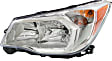 Driver and Passenger Side Headlights, with Bulbs, Halogen, 2.5L Models, with wiring harness, CAPA Certified
