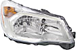 Driver and Passenger Side Headlights, with Bulbs, Halogen, 2.5L Models, with wiring harness, CAPA Certified