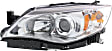 2013 Subaru Impreza - Driver and Passenger Side Halogen Headlight, With bulb(s), OE Replacement, Sedan, CAPA Certified