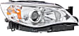 2013 Subaru Impreza - Driver and Passenger Side Halogen Headlight, With bulb(s), OE Replacement, Sedan, CAPA Certified
