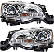 2015 Subaru Legacy - Driver and Passenger Side Halogen Headlight, With bulb(s), OE Replacement