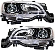 2015-2017 Subaru Outback - Driver and Passenger Side Halogen Headlight, With bulb(s), OE Replacement