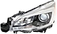 2015-2017 Subaru Outback - Driver and Passenger Side Halogen Headlight, With bulb(s), OE Replacement