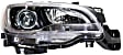 2015-2017 Subaru Outback - Driver and Passenger Side Halogen Headlight, With bulb(s), OE Replacement