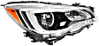 2015-2017 Subaru Outback - Driver and Passenger Side Halogen Headlight, With bulb(s), OE Replacement,, CAPA Certified