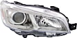 Driver and Passenger Side Halogen Headlight, With bulb(s), OE Replacement