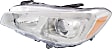 Driver and Passenger Side Halogen Headlight, With bulb(s), OE Replacement, CAPA Certified