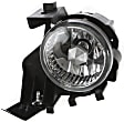 Front, Driver and Passenger Side Halogen Fog Light, With bulb(s)