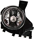 Front, Driver and Passenger Side Halogen Fog Light, With bulb(s)