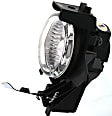 Front, Driver and Passenger Side Halogen Fog Light, With bulb(s)