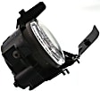 Front, Driver and Passenger Side Halogen Fog Light, With bulb(s)
