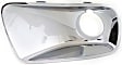 Front, Driver and Passenger Side Fog Light Trims, Chrome