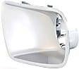 Front, Driver and Passenger Side Fog Light Trims, Chrome