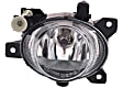 Front, Driver and Passenger Side Fog Lights, With Bulb(s), Halogen