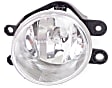 Front, Driver and Passenger Side Fog Lights, with Bulbs, For Models without Driver Assist System, CAPA Certified