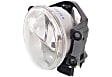 Front, Driver and Passenger Side Fog Lights, with Bulbs, For Models without Driver Assist System, CAPA Certified