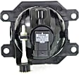 Front, Driver and Passenger Side Halogen Fog Light, With bulb(s), CAPA Certified
