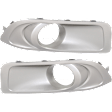 Front, Driver and Passenger Side Fog Light Trims, Primed