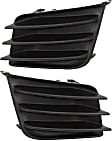 2013 Scion tC - Front, Driver and Passenger Side Fog Light Cover, Textured Black