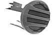 2008 Subaru Outback - Front, Driver and Passenger Side Fog Light Cover, Black