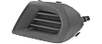 Fog Light Cover - Front, Driver and Passenger Side, Textured Black