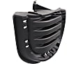 2016 Scion tC - Front, Driver and Passenger Side Fog Light Cover, For Models Without Fog Lights, Textured Black