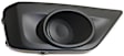 2013 Suzuki Grand Vitara - Front, Driver and Passenger Side Fog Light Cover, Textured Black