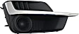 2015-2016 Subaru Impreza - Fog Light Cover - Front, Driver and Passenger Side, Textured Black