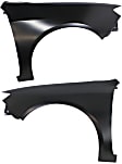Front, Driver and Passenger Side Fenders, CAPA CERTIFIED