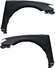 Front, Driver and Passenger Side Fenders, CAPA CERTIFIED