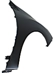 Front, Driver and Passenger Side Fenders, Without turn signal light hole, CAPA CERTIFIED