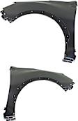 Front, Driver and Passenger Side Fenders, CAPA CERTIFIED